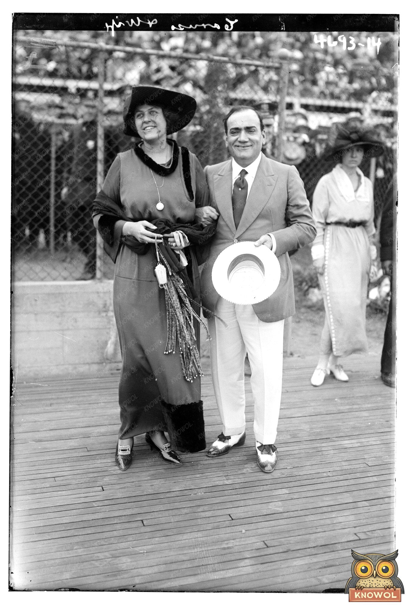Enrico Caruso with Wife: A Timeless Opera Romance