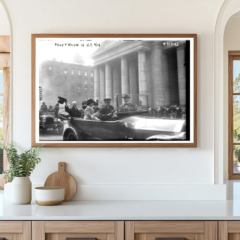 Woodrow Wilsons Historic 1918 NYC Visit