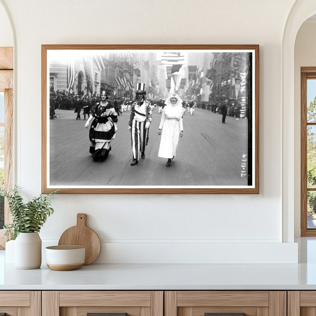 1918 WWI Victory Parade: A Moment of Hope