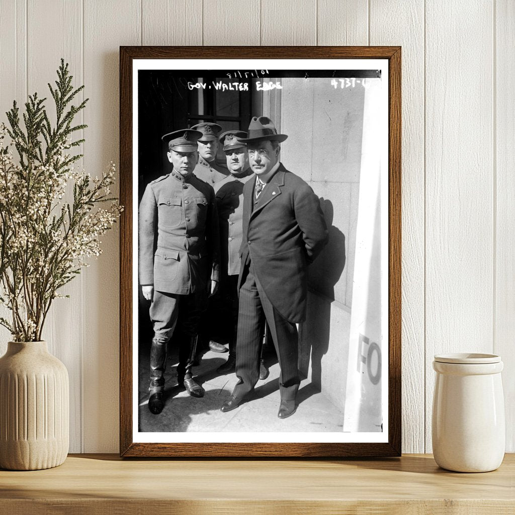 New Jersey Governor Walter Edge: Progressive Era Portrait