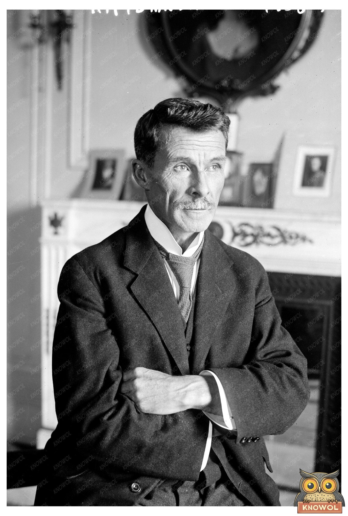 1918 Portrait of H.Y. Braddon: A Historical Icon