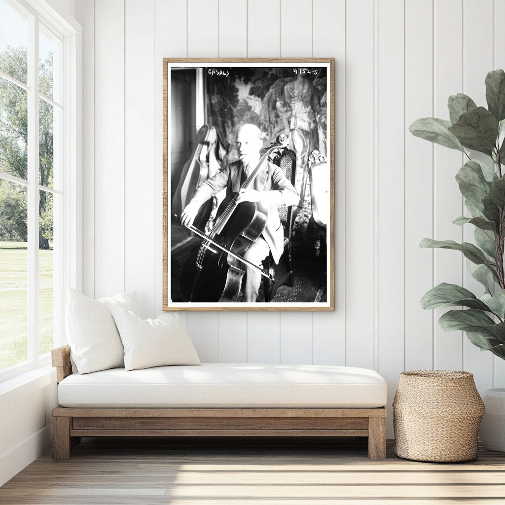 Master Cellist Pablo Casals in Concert, 1915-1920