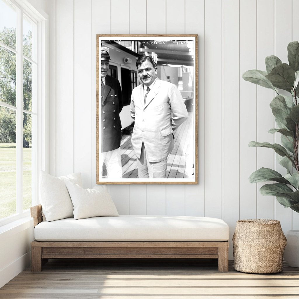 1924 Portrait of a Key Figure in Mexican Politics