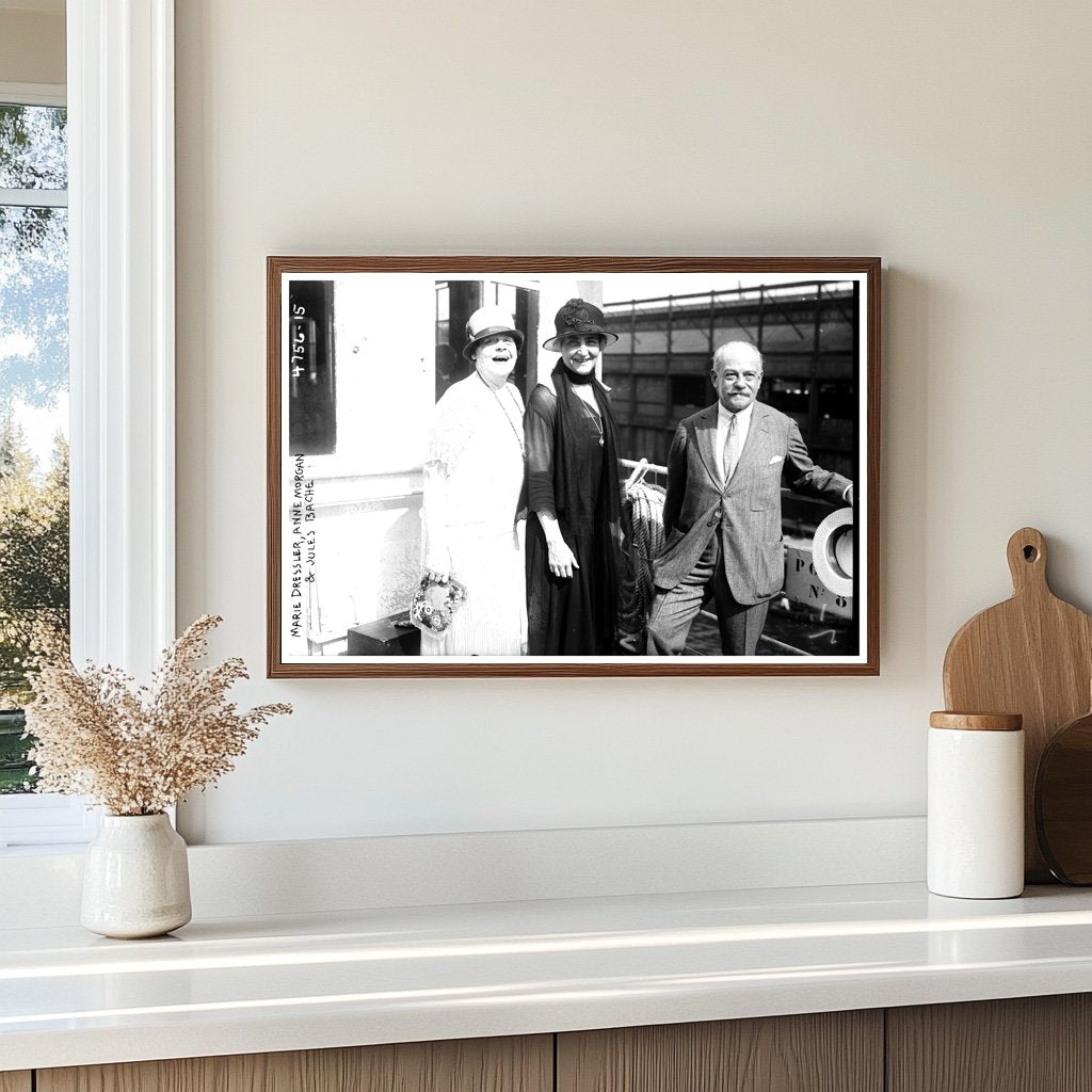 1920s Society Figures: Dressler, Morgan, Bache