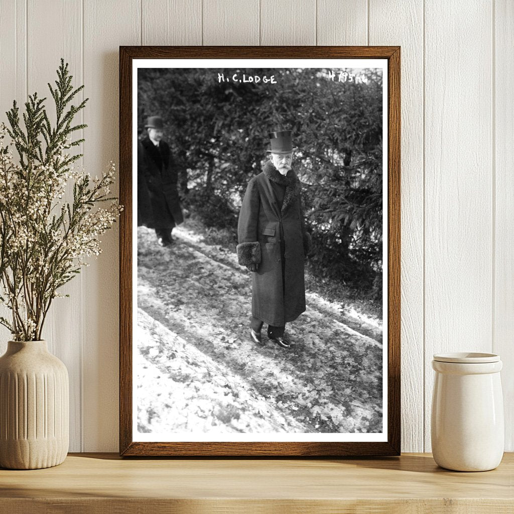 Vintage Portrait of a 1919 American Political Leader