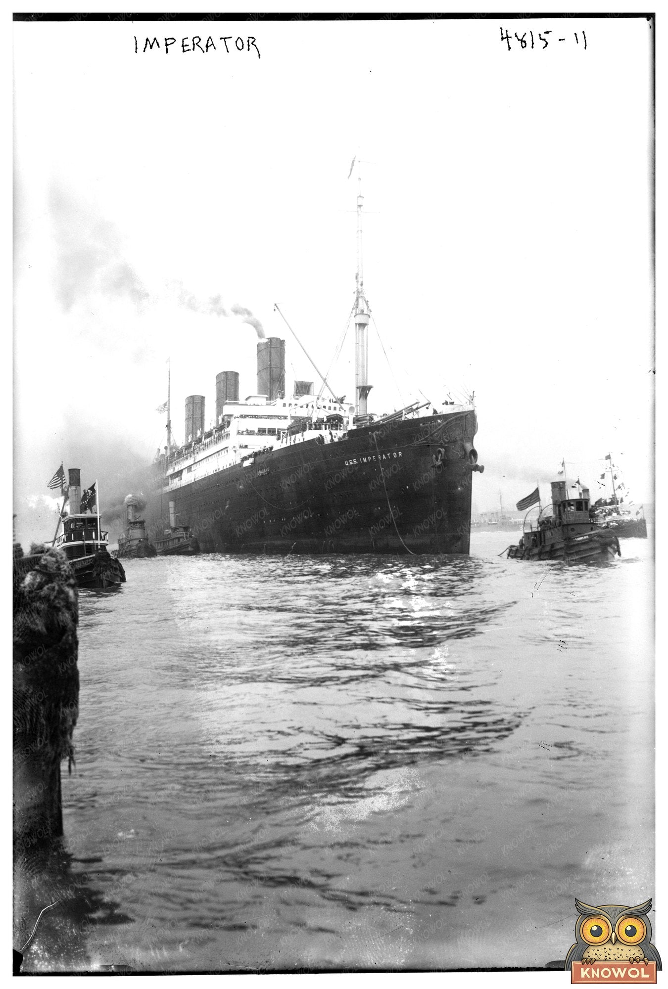 Majestic RMS Imperator: A 1919 Maritime Marvel