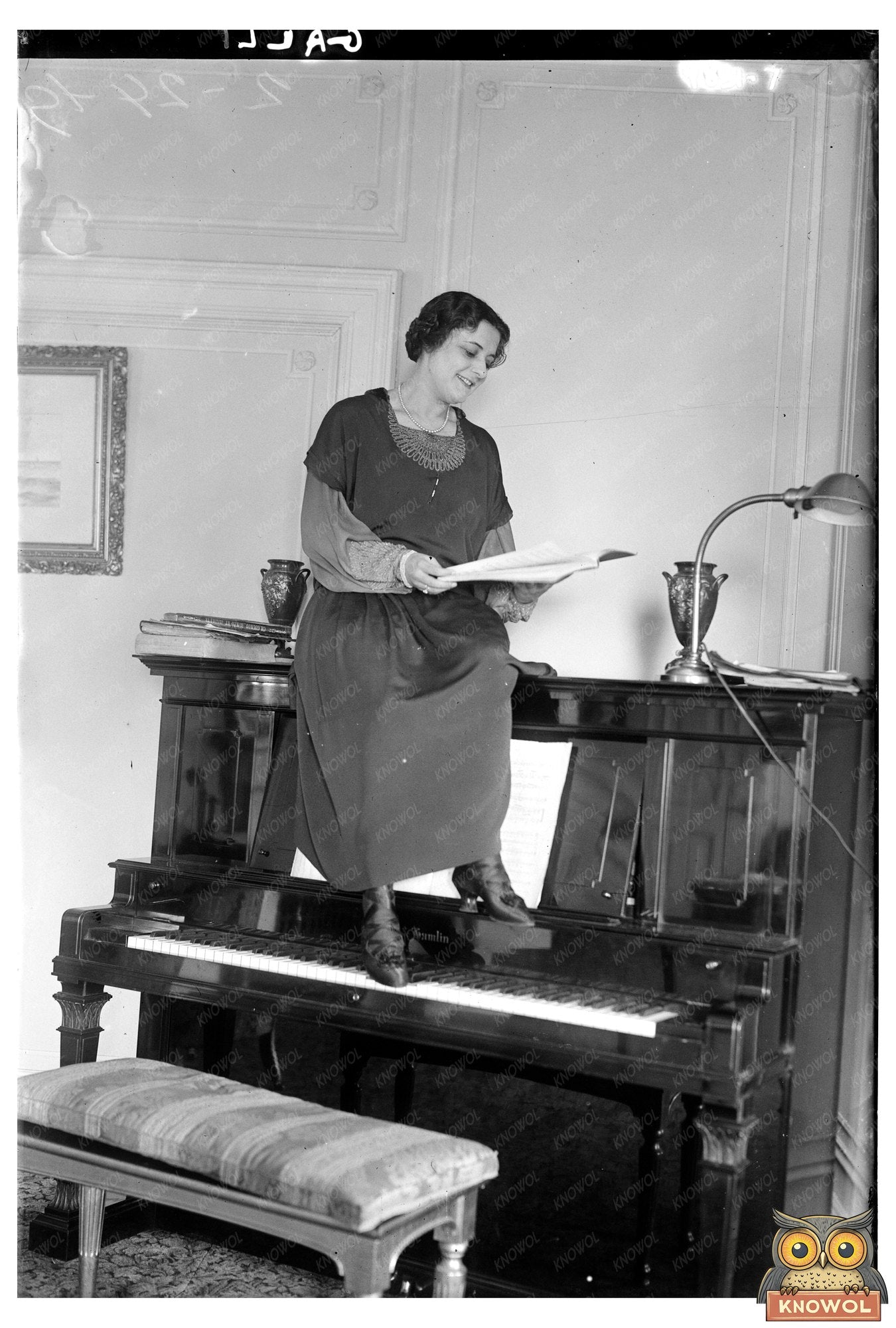 1919 Gall Historical Photo: Enigmatic Moment Captured