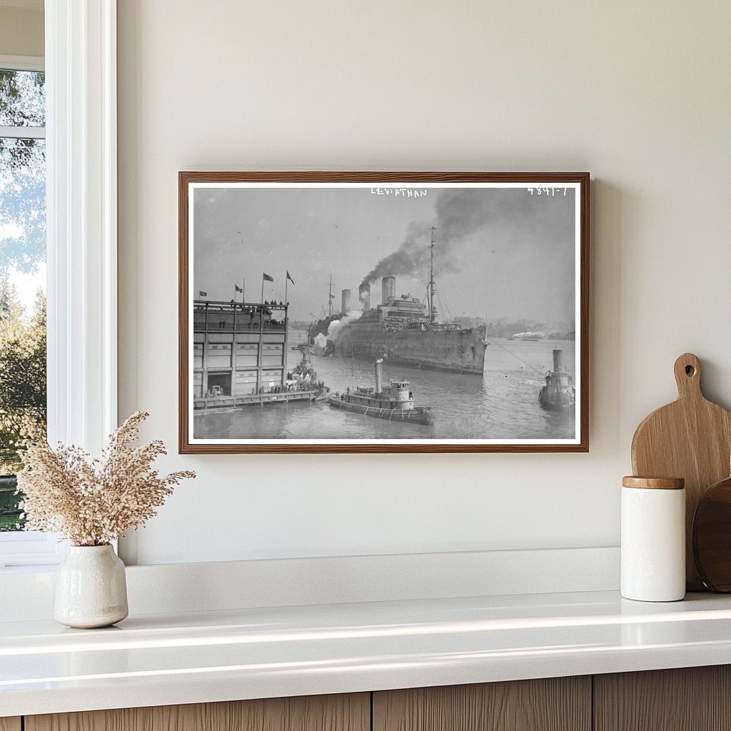 Majestic RMS Leviathan: Iconic Ocean Liner Voyage