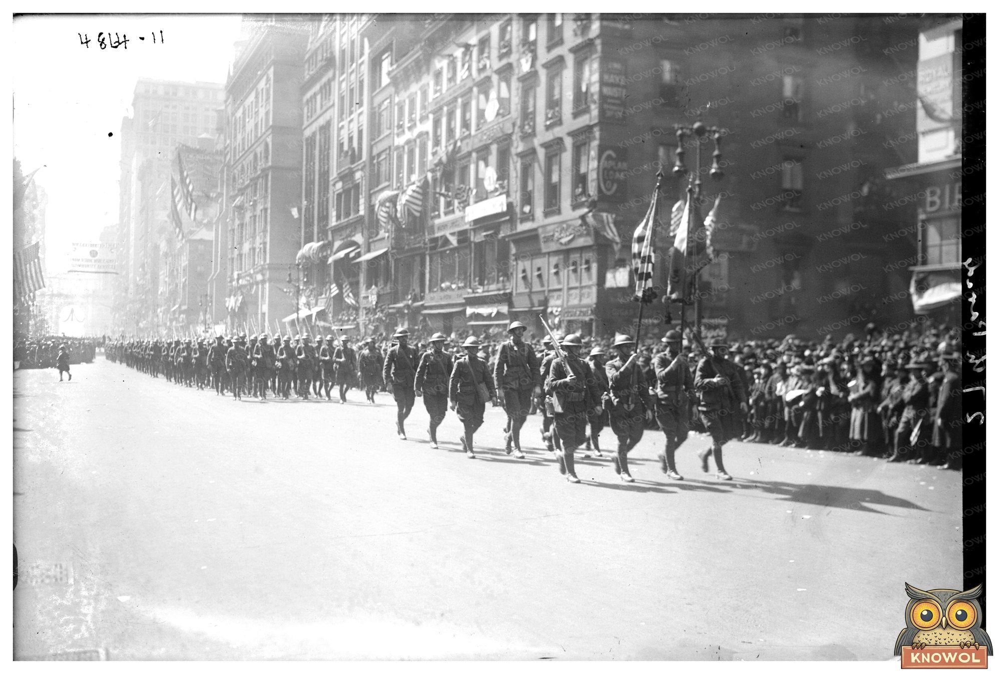 1919 Victory Parade Celebration Post-WWI