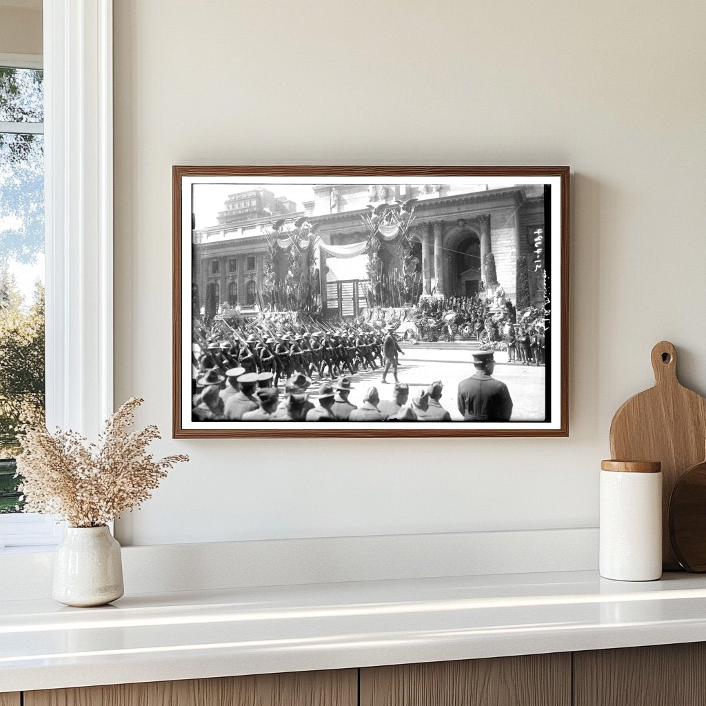 1919 March: Troops of the 27th Division United