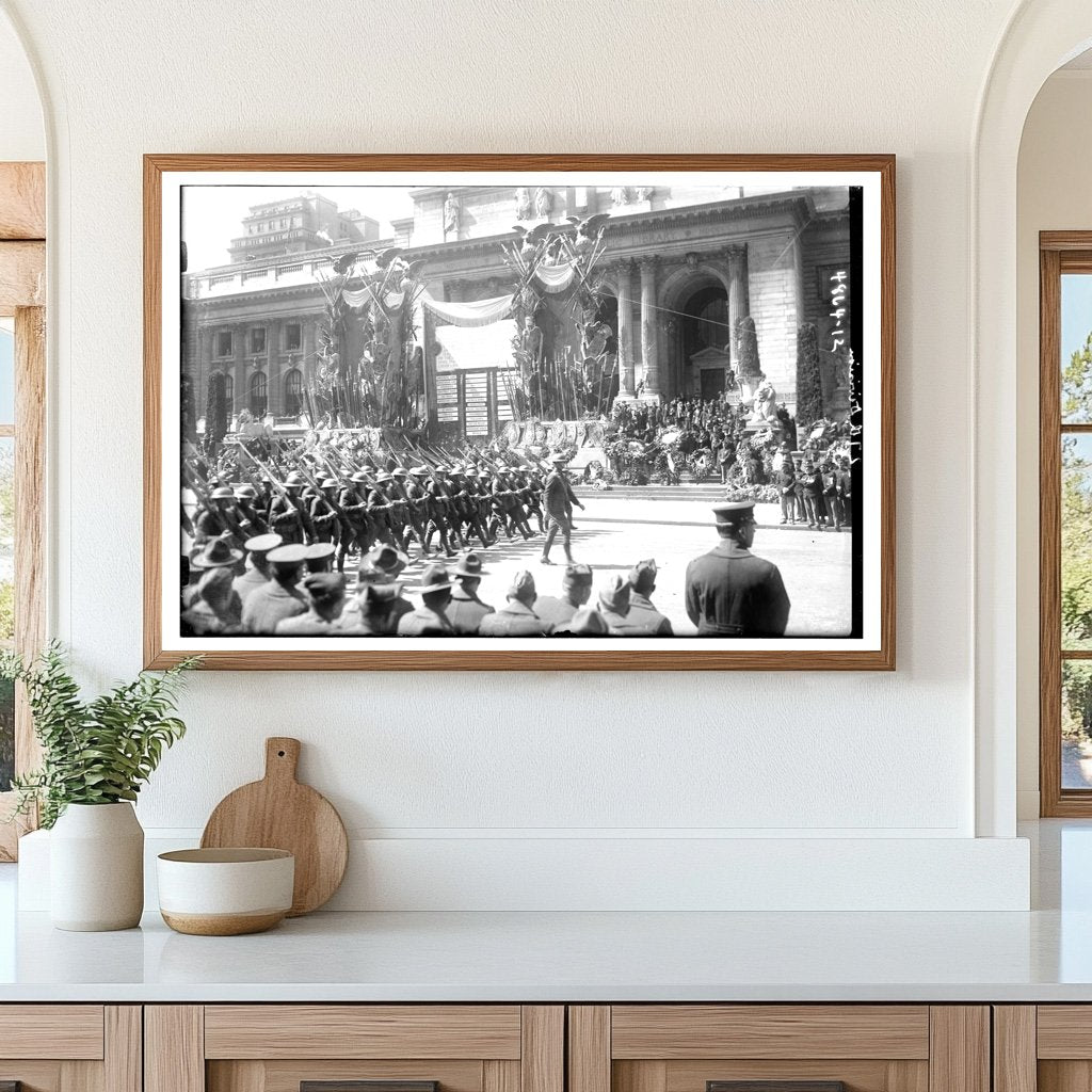 1919 March: Troops of the 27th Division United