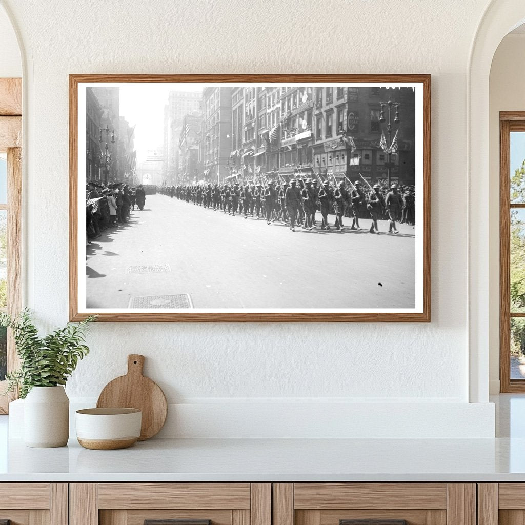 Post-WWI Victory Parade: A 1919 Celebration