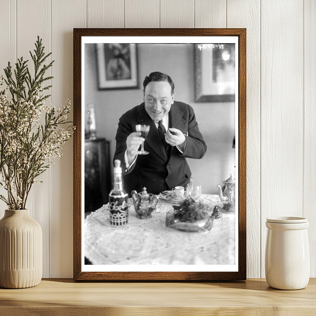 1919 Portrait of a Community Leader in Reflection