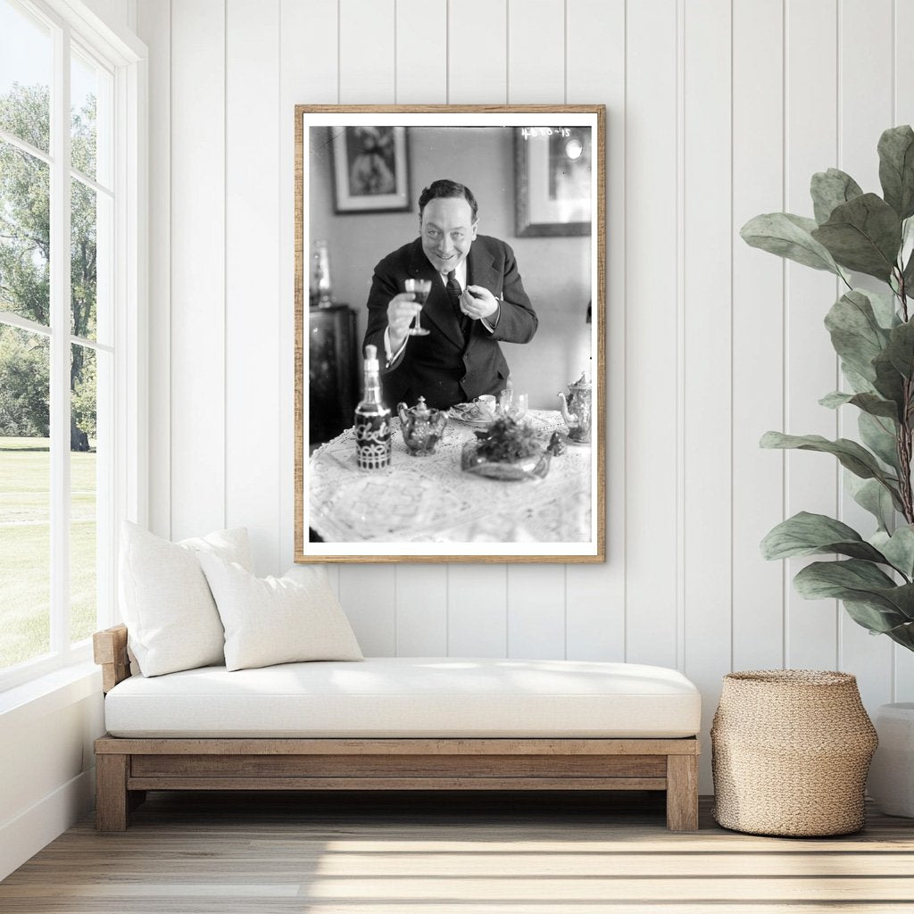 1919 Portrait of a Community Leader in Reflection