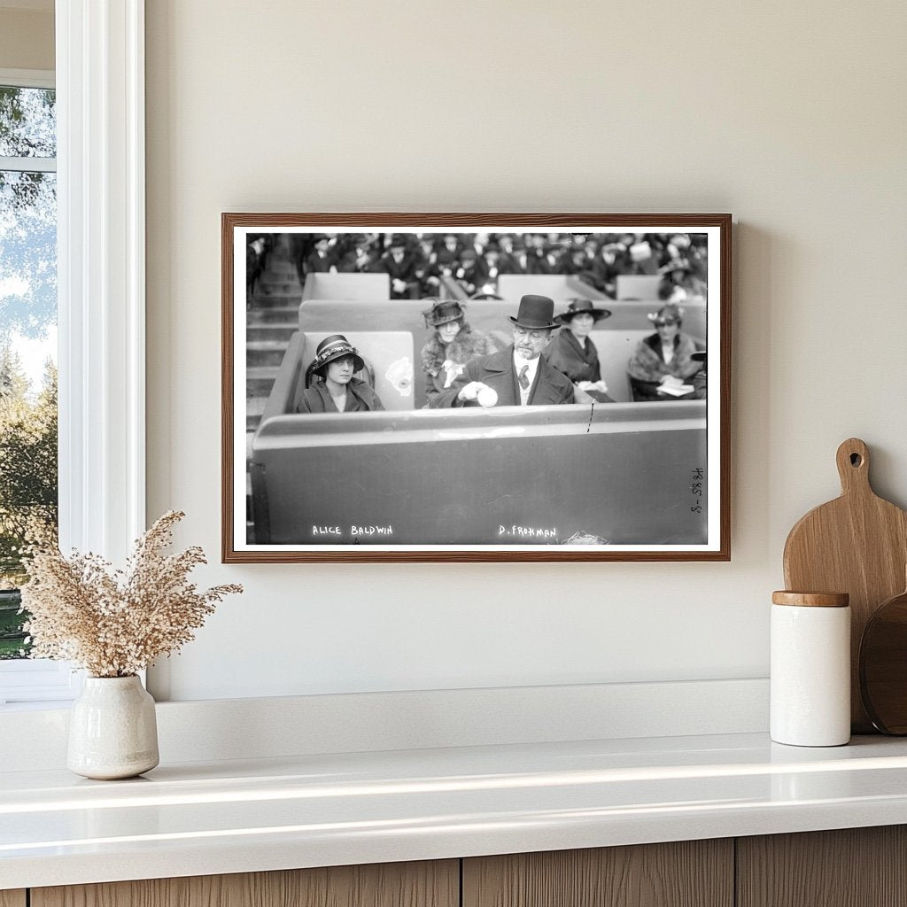 Vintage 1919: Stars of Stage at Polo Grounds, NYC