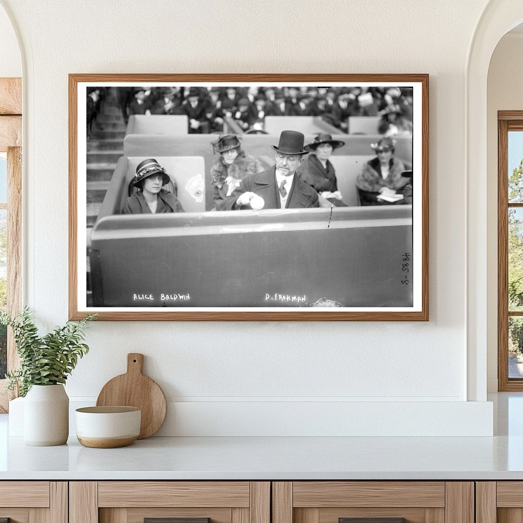 Vintage 1919: Stars of Stage at Polo Grounds, NYC
