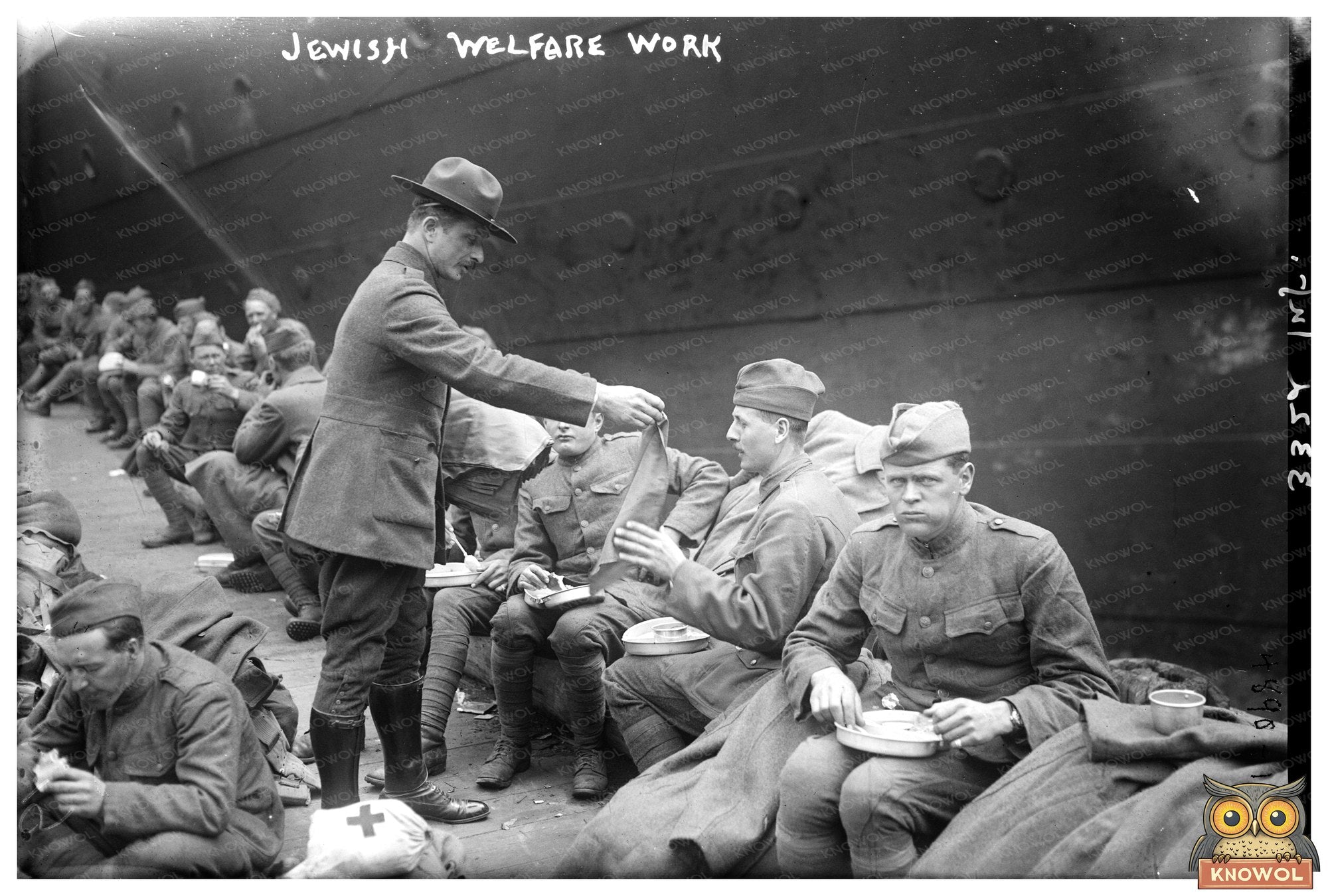 1919 Jewish Welfare Efforts for 332nd Infantry Troops