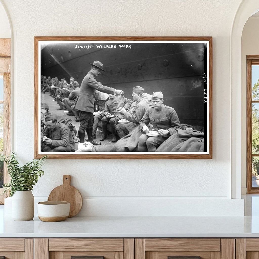 1919 Jewish Welfare Efforts for 332nd Infantry Troops