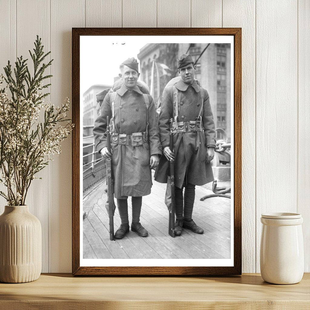 1915-1920 Troops of the 332d Infantry Battalion