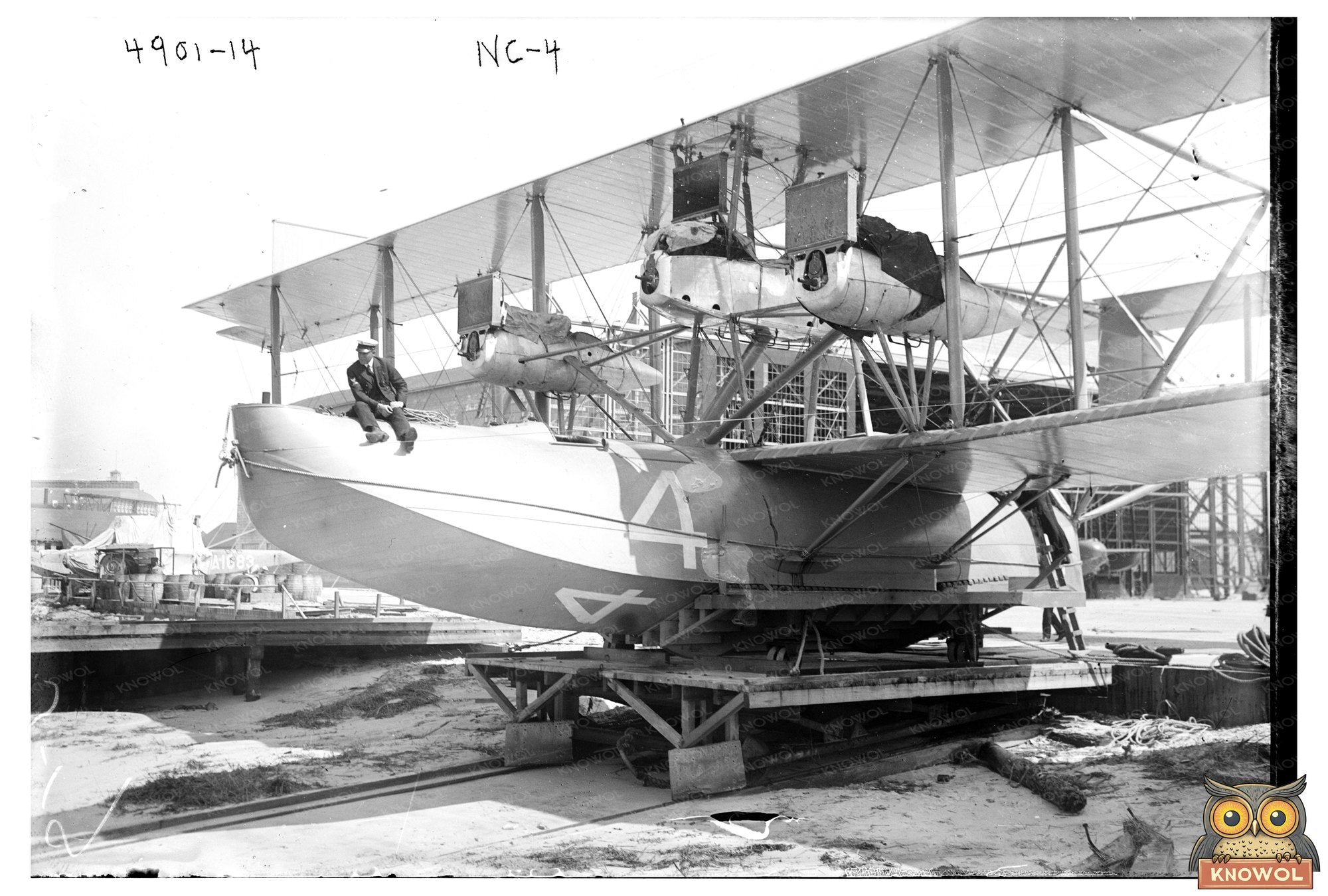 Historic NC-4 Seaplane: First Transatlantic Flight