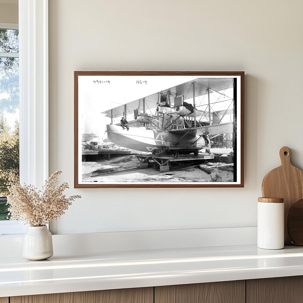 Historic NC-4 Seaplane: First Transatlantic Flight