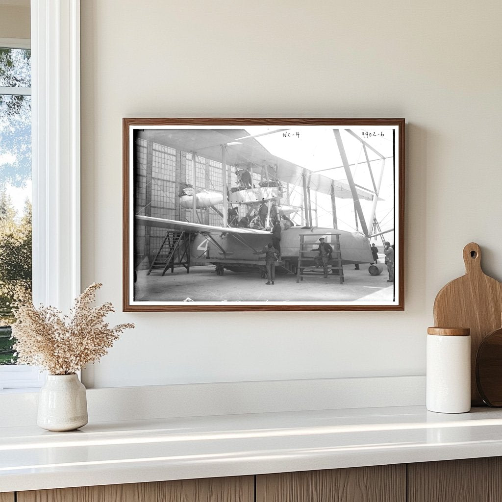 Historic NC-4: First Transatlantic Flight in 1919