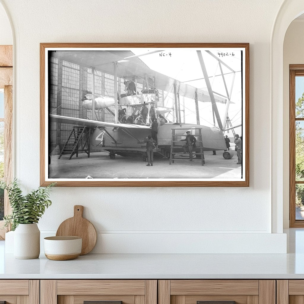 Historic NC-4: First Transatlantic Flight in 1919