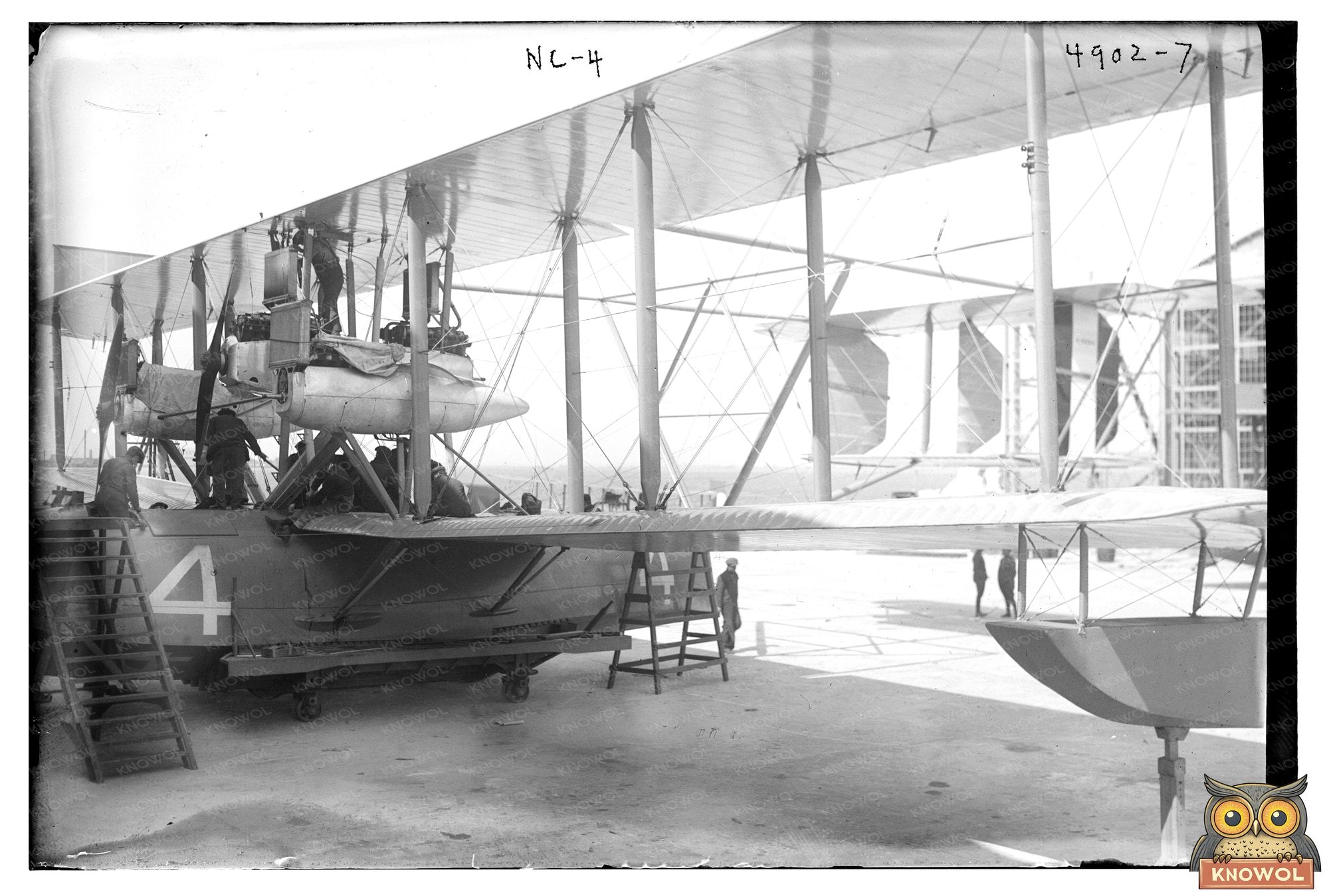 Historic NC-4 Seaplane: First Transatlantic Flight