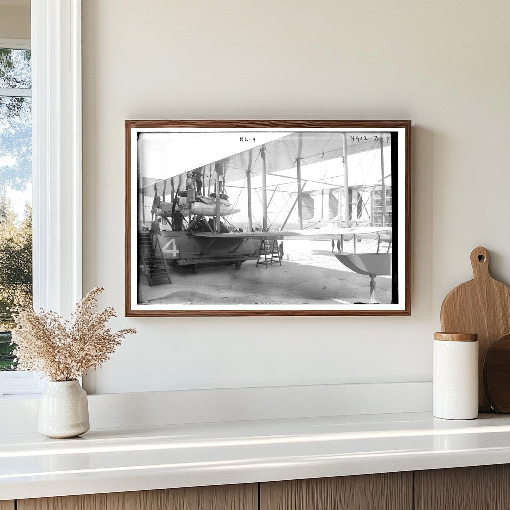 Historic NC-4 Seaplane: First Transatlantic Flight