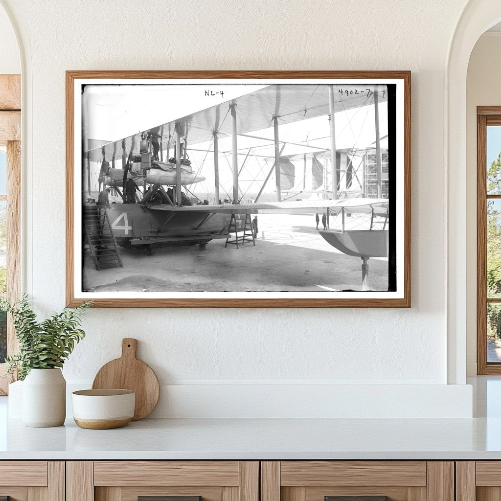 Historic NC-4 Seaplane: First Transatlantic Flight