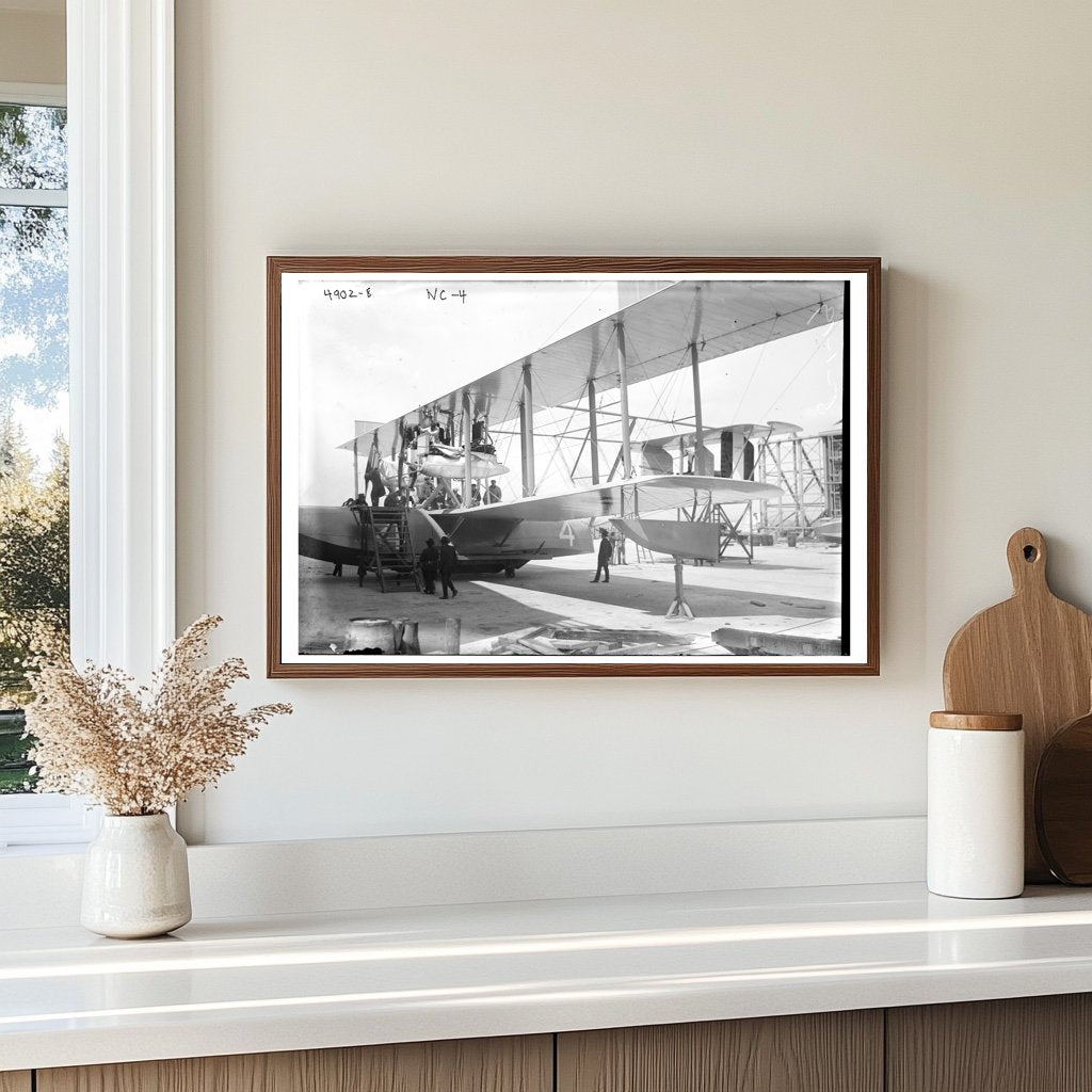 Historic NC-4: First Transatlantic Seaplane Voyage