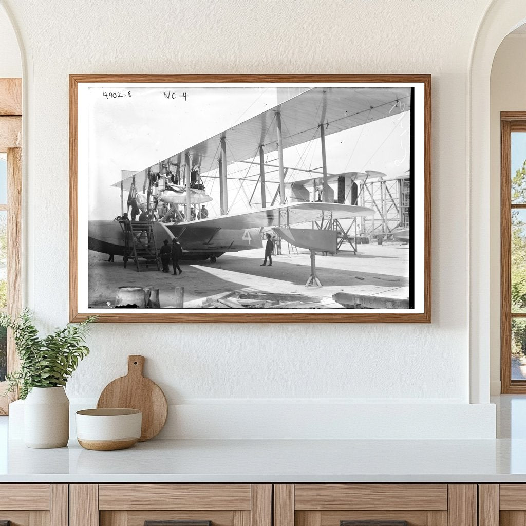 Historic NC-4: First Transatlantic Seaplane Voyage