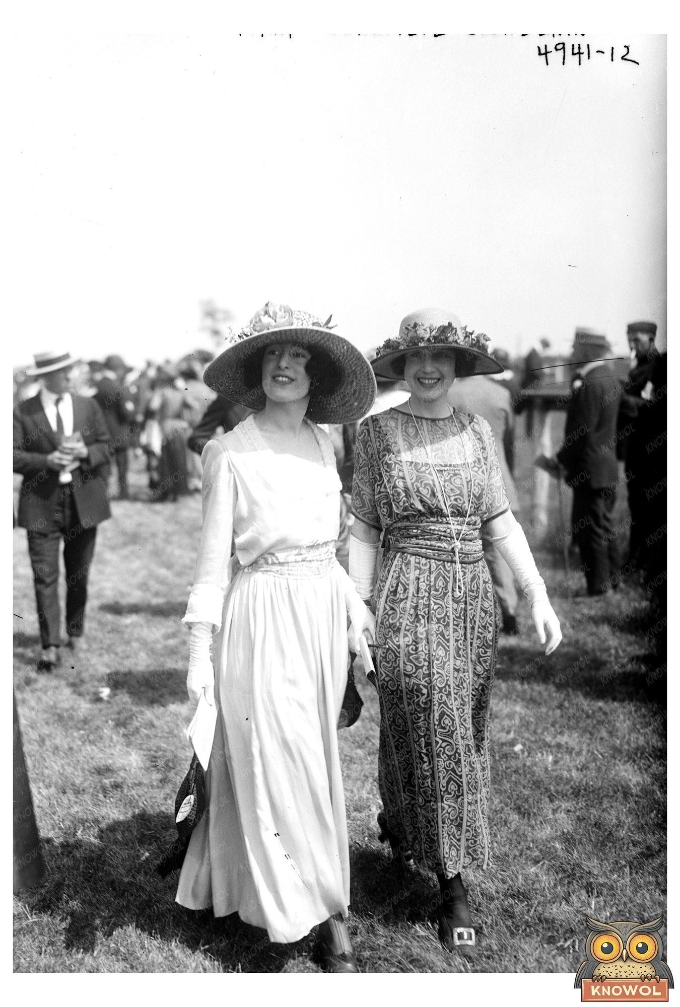 1910s Portrait of Two Influential Social Activists