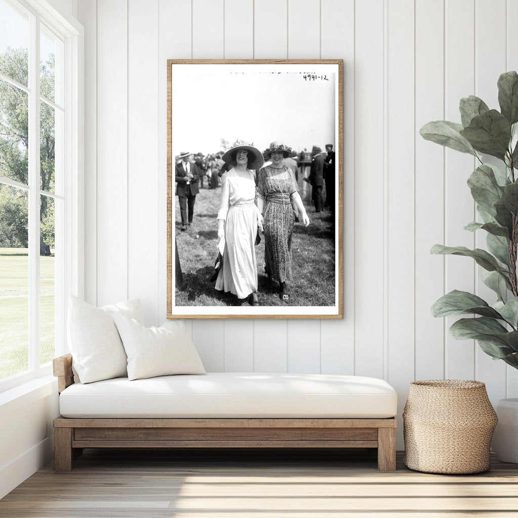 1910s Portrait of Two Influential Social Activists