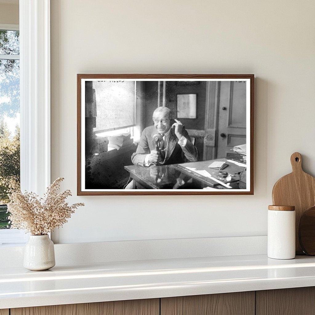 Captivating Portrait of a 1910s Entertainment Icon