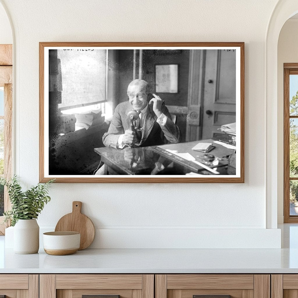 Captivating Portrait of a 1910s Entertainment Icon