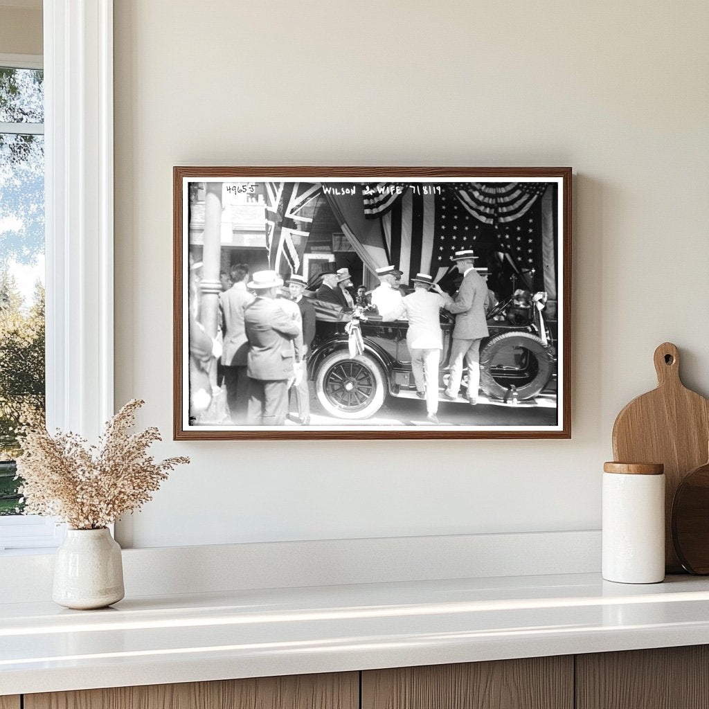 Presidential Portrait: Wilsons in Early 20th Century NYC