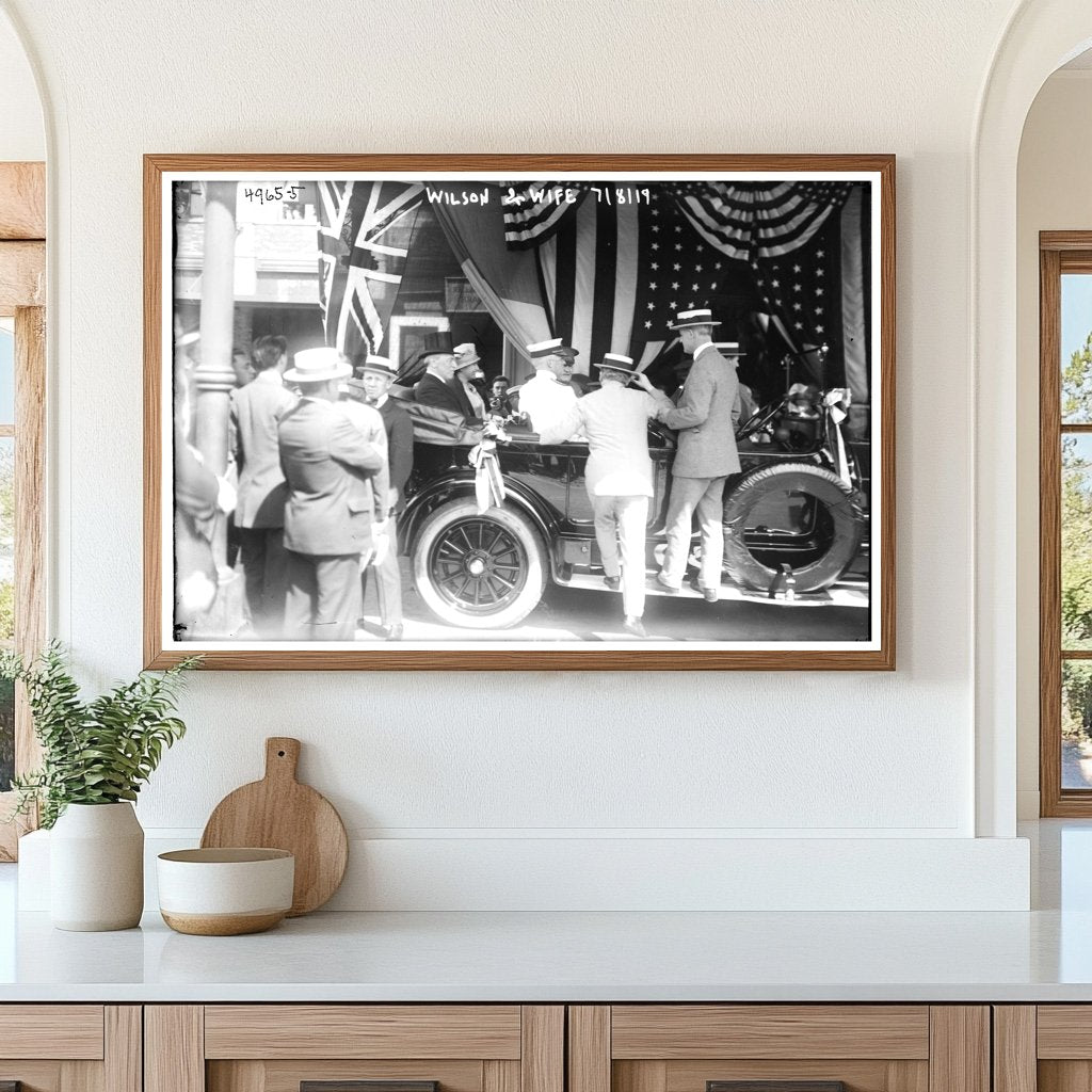 Presidential Portrait: Wilsons in Early 20th Century NYC