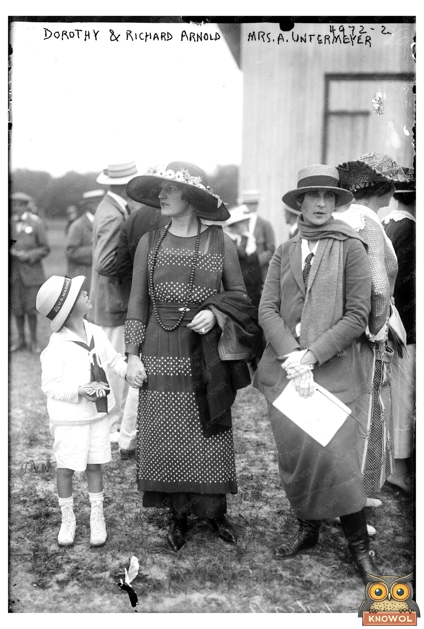 Elegant Family Portrait from the 1910s Era