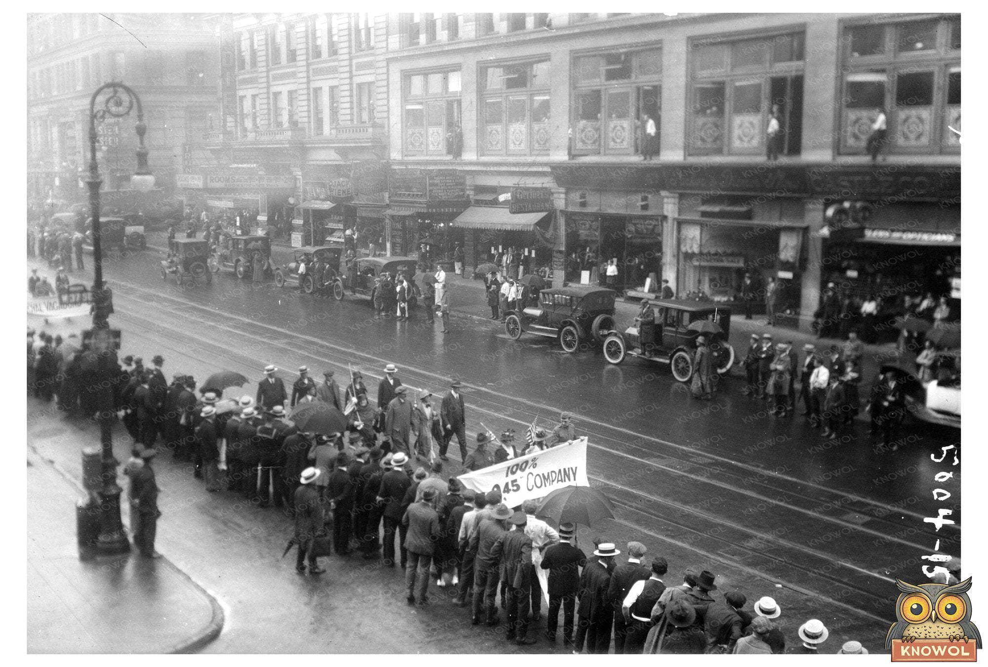 1919 Actors Parade: A Colorful Slice of American Culture