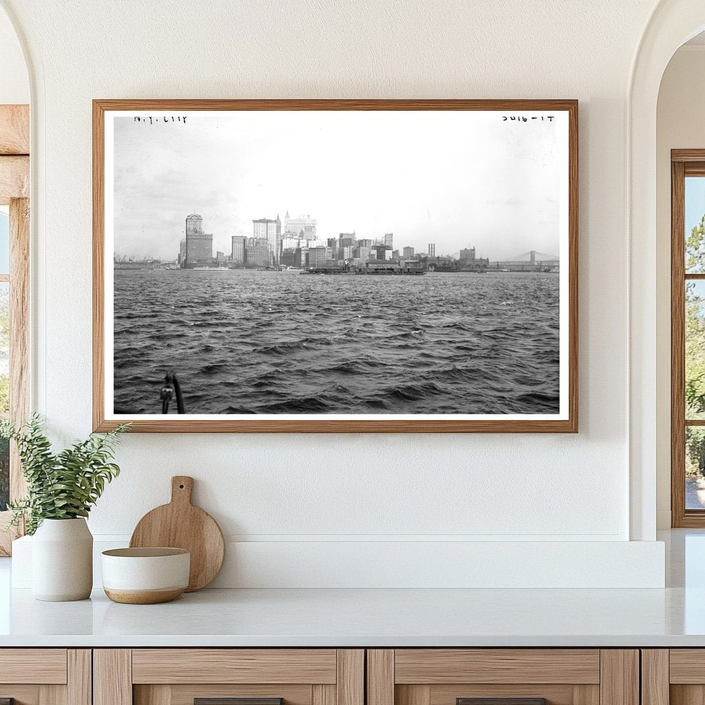 Historic New York City Urban Growth, 1915-1920