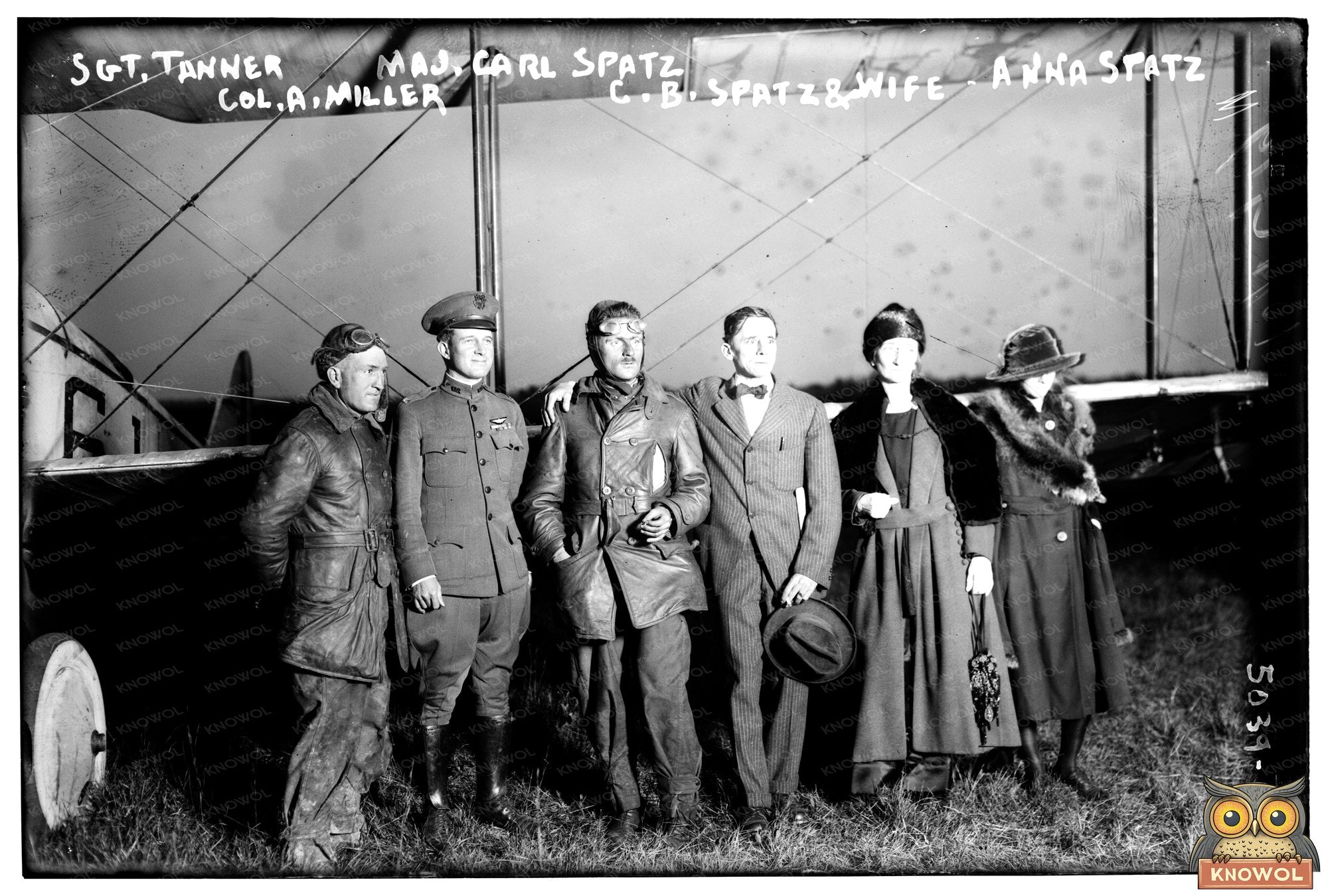 1919 Gathering of Military Leaders and Their Families