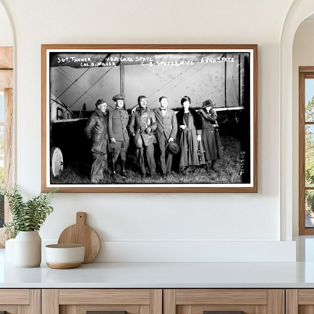 1919 Gathering of Military Leaders and Their Families