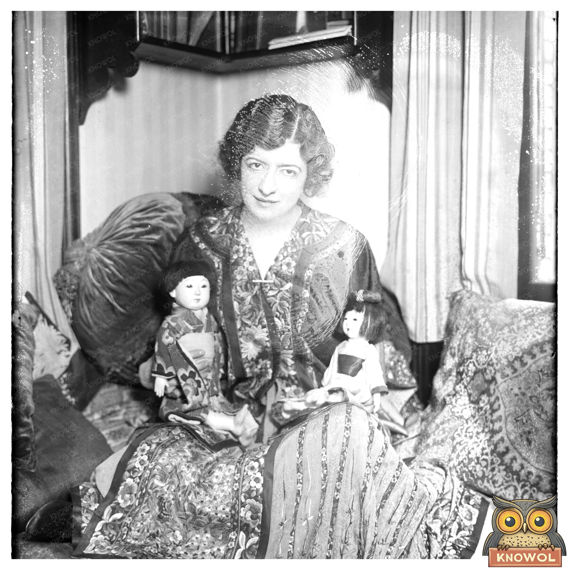 Vintage Portrait of a Distinguished Figure, 1915-1920