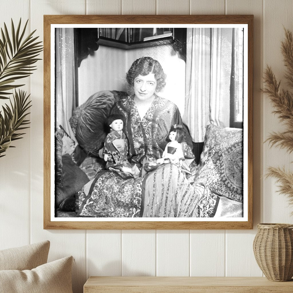Vintage Portrait of a Distinguished Figure, 1915-1920