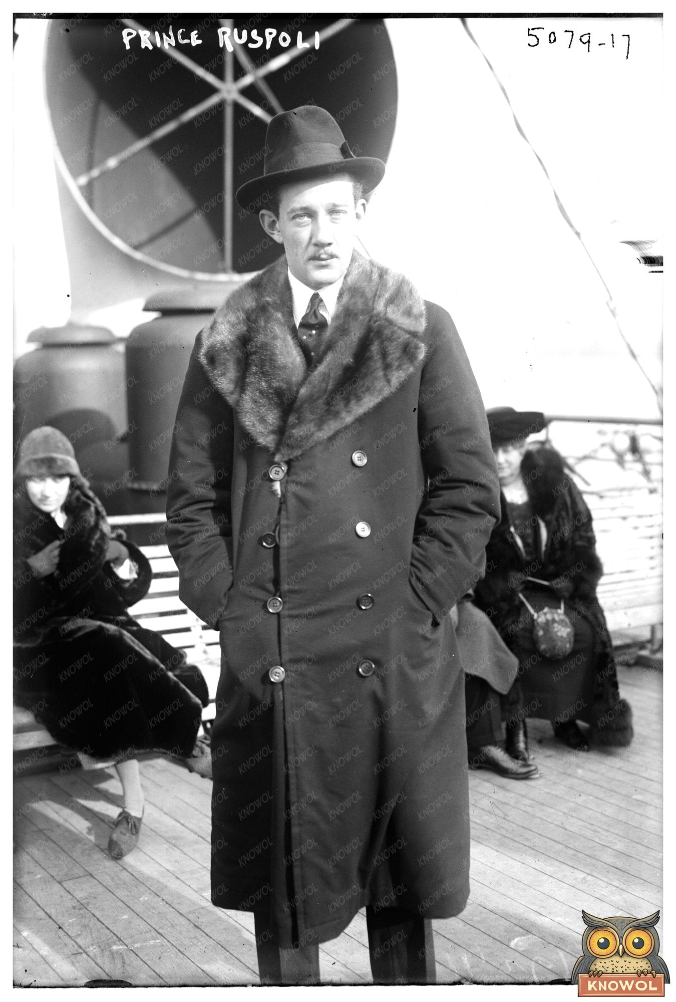 1919 Portrait of Prince Ruspoli: A Noble Legacy