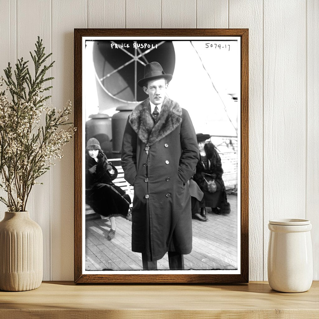 1919 Portrait of Prince Ruspoli: A Noble Legacy