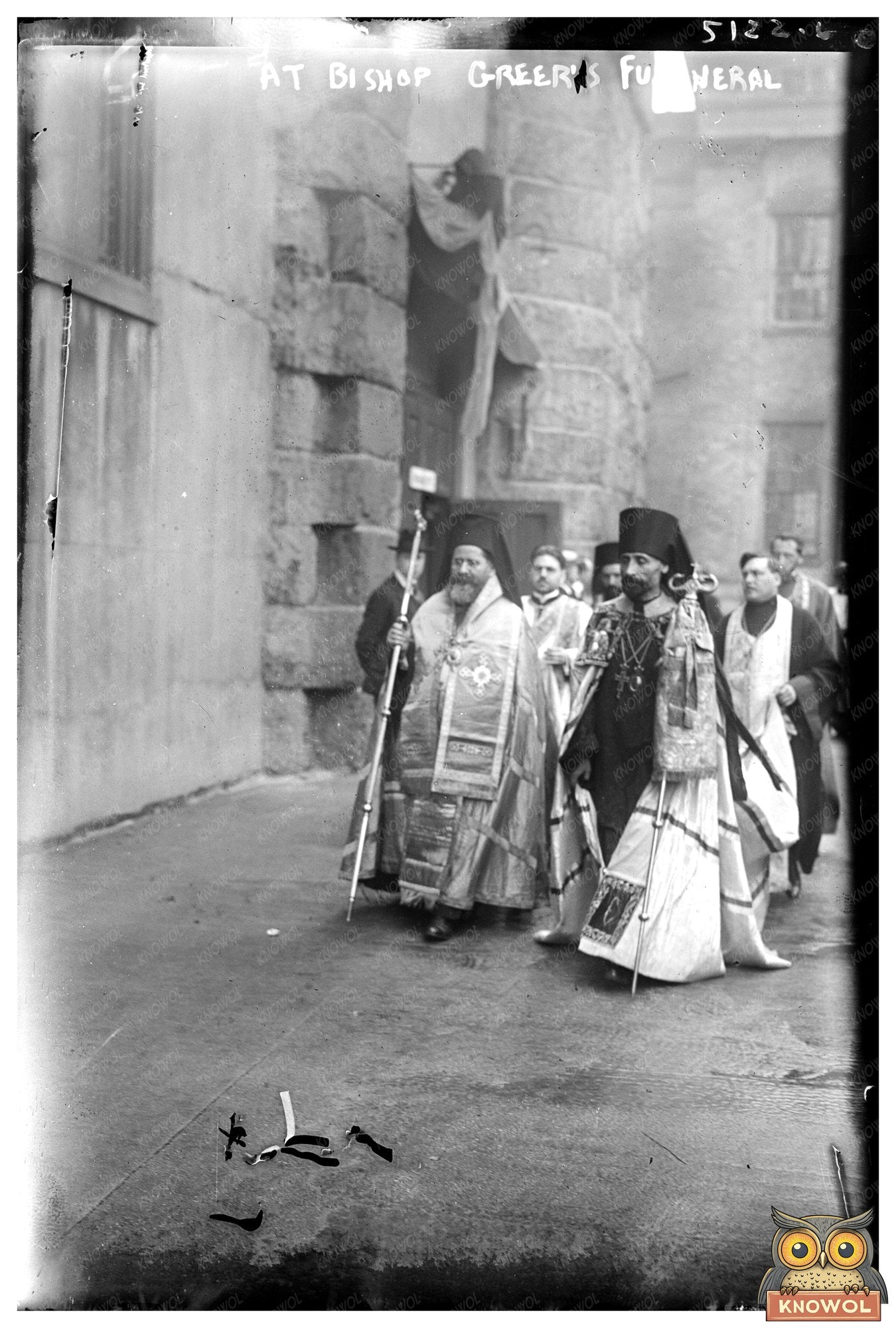 1919 Memorial Service for Bishop Greer in New York