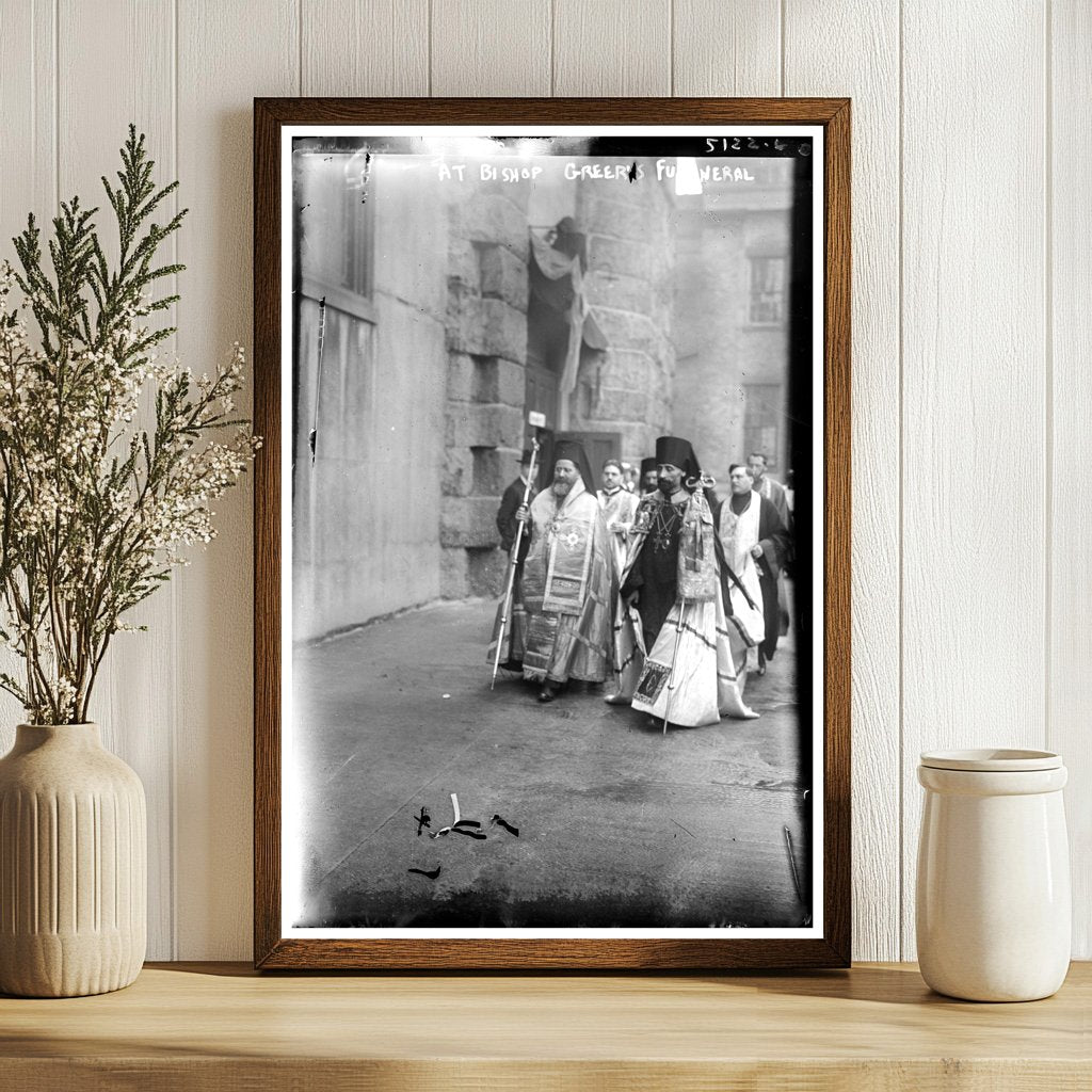 1919 Memorial Service for Bishop Greer in New York