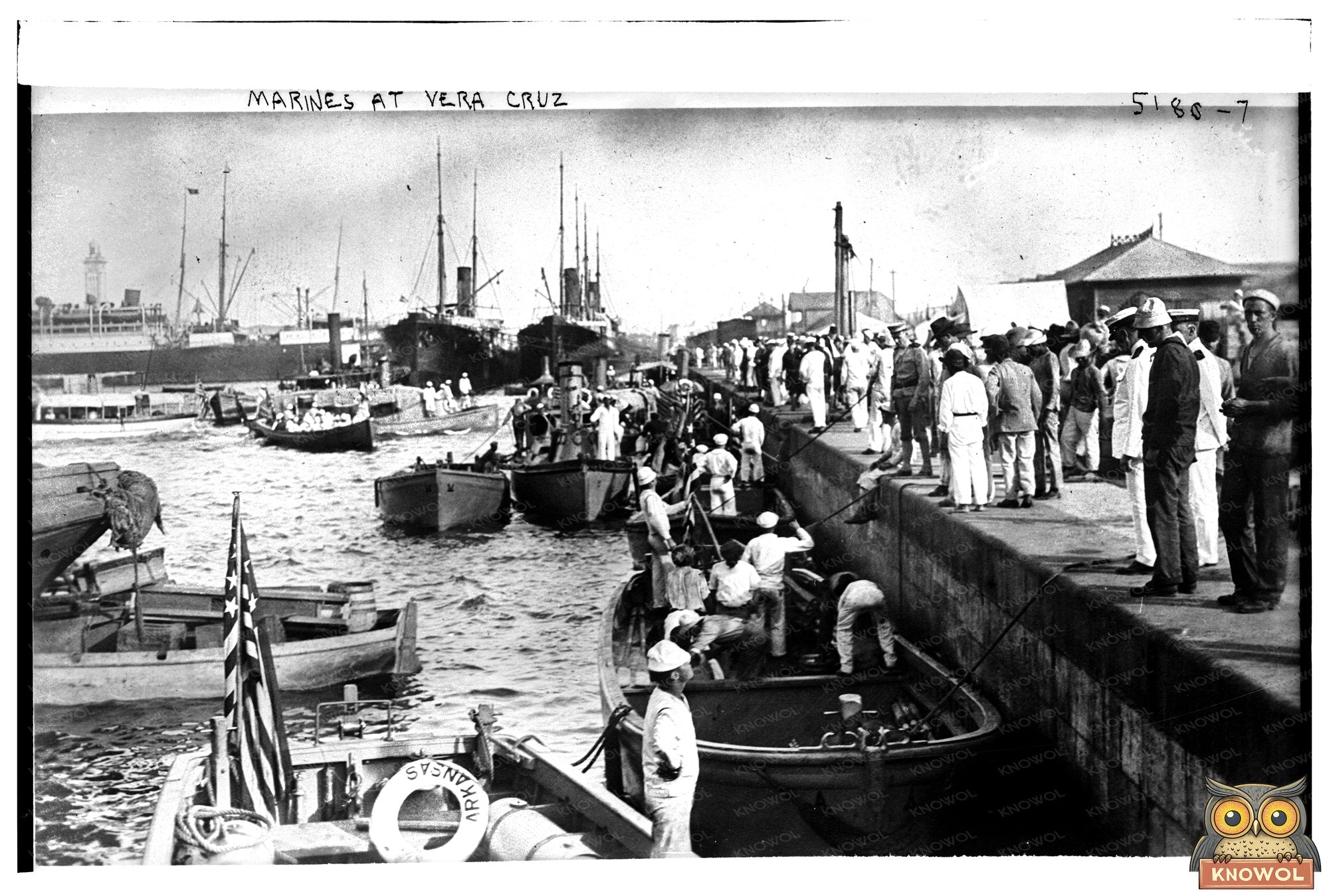 1914 U.S. Marines In Action at Vera Cruz